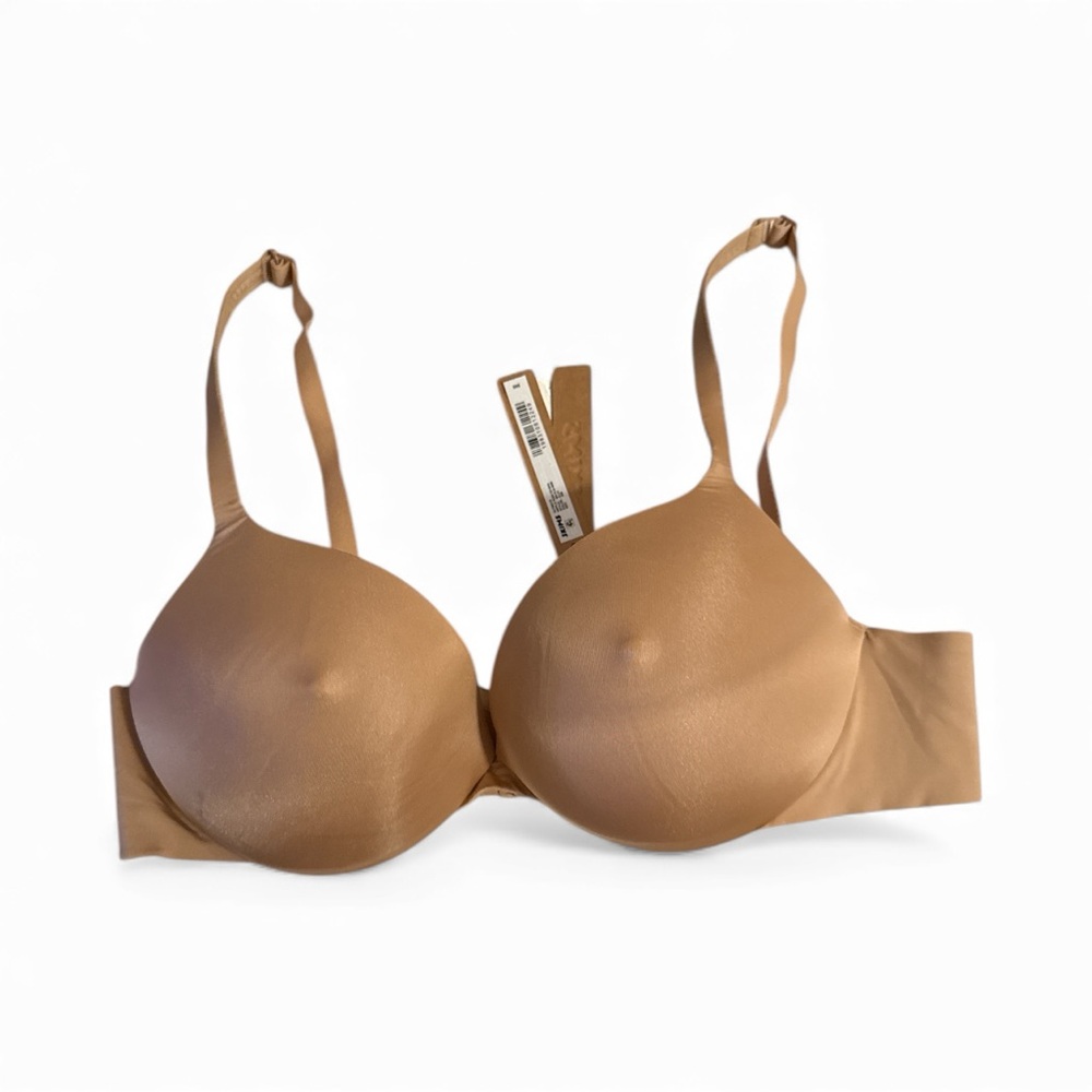 SKIMS Ultimate Nipple Push Up Bra Color Clay